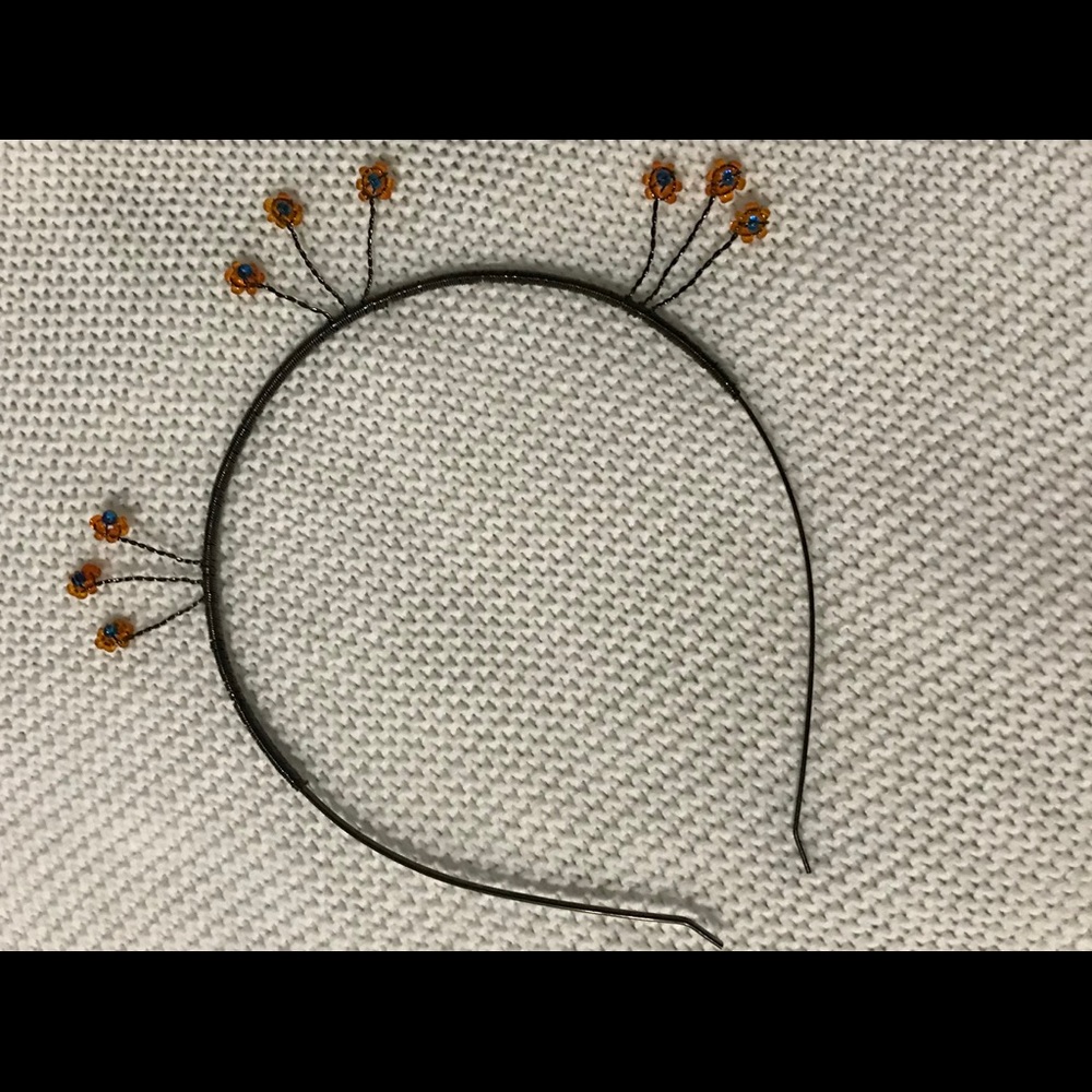 Metal beaded headbands
